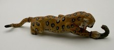 Lineol Leopard mit Schlange