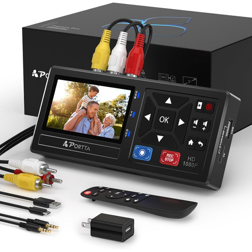 Vhs digitalisierer recorder - digitalisierer,