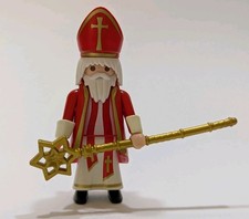 **Playmobil** Winter Weihnachten Nikolaus Weihnachtsmann Bischoff Stiefel Figur
