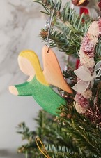 Six Ostheimer Wooden Angel