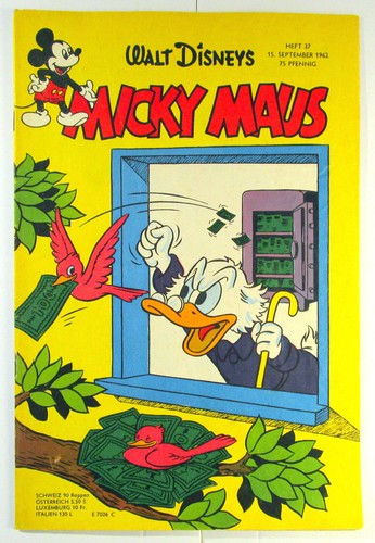 Micky maus 1962 heft vom - 1962,
