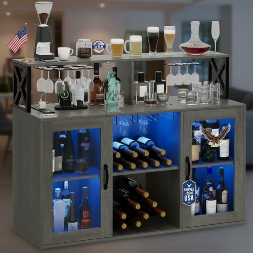 Led bar cabinet liquor - led,