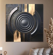 XL LEINWAND BILD 110x110x5cm