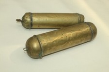 17Fa) ein Paar Original Gewichte Schwarzwalduhr Kuckucksuhr Uhr um 1900