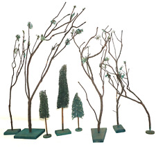 Luffa Bäume für Eisenbahn Modelleisenbahn O/HO Weihnachtsberg URALT /P1511/6