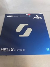 Belag Stiga Helix Platinum / rot / Schwammstärke 2,2 mm