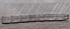 Silberdrahtarmband- tolle Handarbeit - 800 Silber gem.
