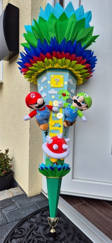 Schultüte zuckertüte super - schultüte,