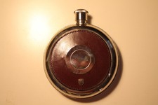 Flachmann Lederoptik braun