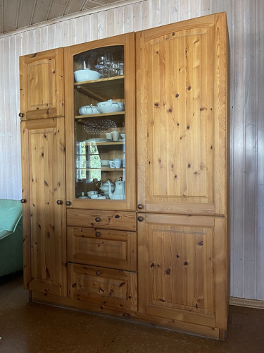 Vitrine holz mit - holz,