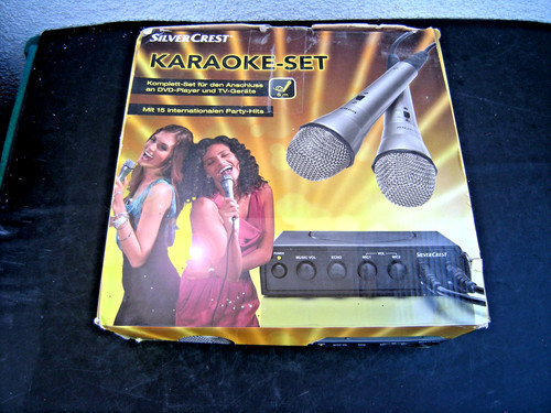 Silvercrest karaoke set - "silvercrest", karaoke-set