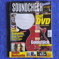 Soundcheck 04-2004, Alanis Morissette, Tama Rockstar, Tascam Portastudio 2488