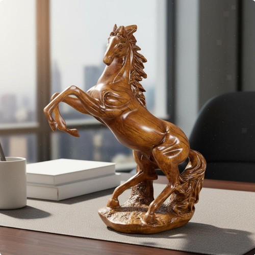 Pferdefigur aus kunstharz - aus, –