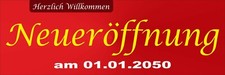 Banner neueröffnung - neueröffnung, +