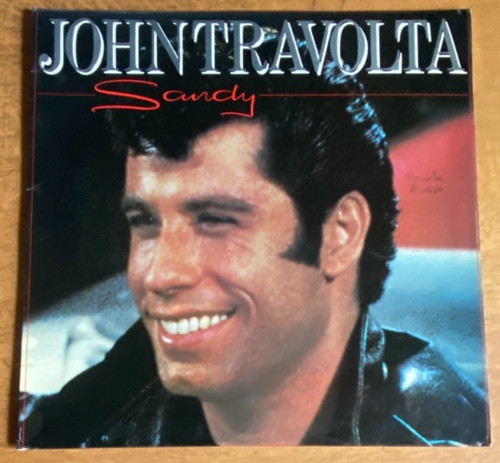 John travolta sandy vinyl - john,