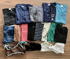 Umstandskleidung 19 Teile Paket Stillkleidung Badeanzug Still BHs Größe S/M/L