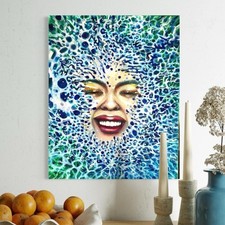 ORIGINAL Portrait Öl Bild