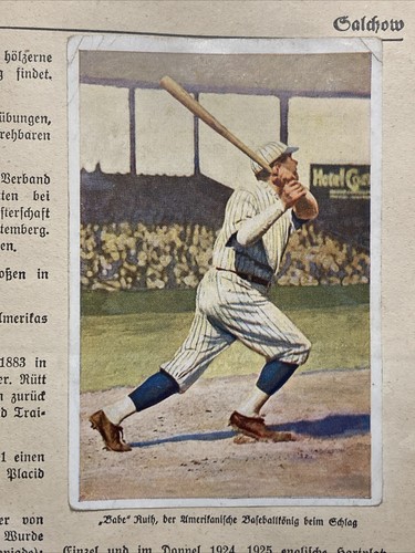 1932 babe ruth handbuch - in, des