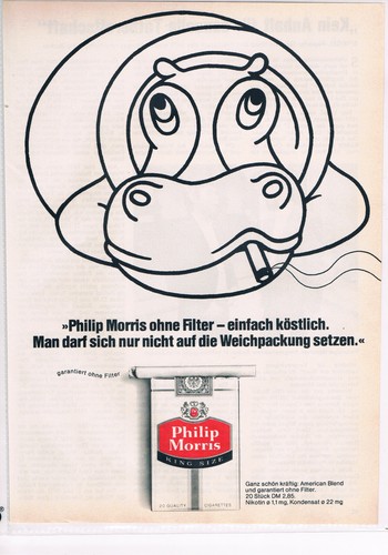 Philip morris werbeanzeige - philip,