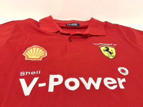 Shell ferrari shirt - ferrari, size