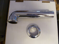 Viega Ablaufbogen DN 50 mit Rosette chrom