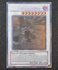 Yugioh SCHWARZ GEFLÜGELTER DRACHE , tshd-de040 Ghost Rare deutsch PL 1. Auflage