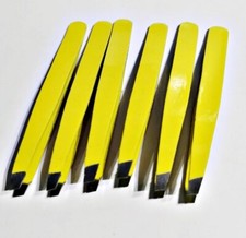 6er Pinzette  9 CM Lang 3MM Breite Schräge von innen flache Spitze