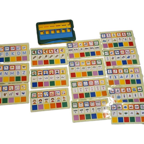 Lernspiel karten set mit - lernspiel, karten-set