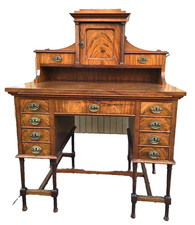 Biedermeier schreibtisch mit - ,