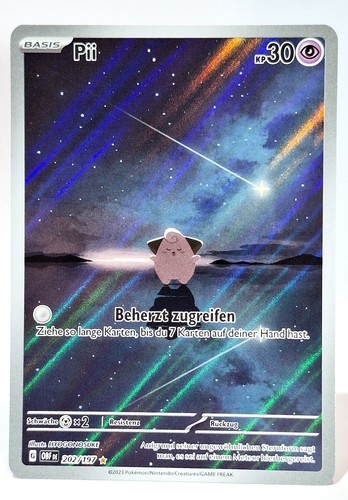 Pokemon karte pii 202 - pokemon,