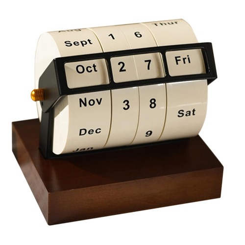 Ewiger kalender vintage - kalender,