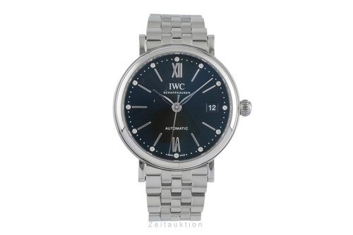 Iwc portofino green diamonds - iwc,