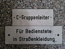 DB Bundesbahn Schild