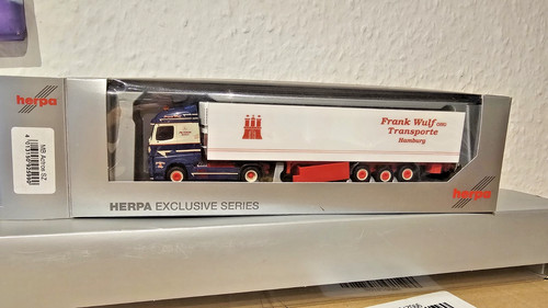 Herpa actros frank wulf - mb,