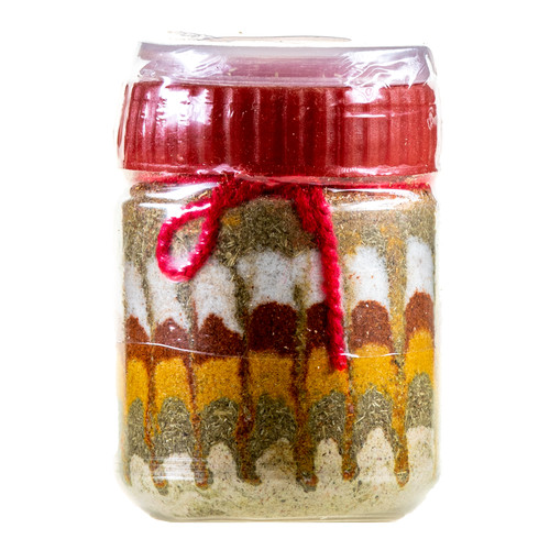 Traditionelles buntes salz - traditionelles,