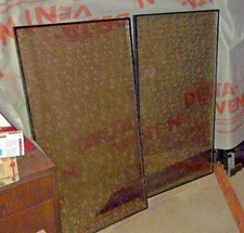 4 St. Isolierglas Glasscheibe Glasplatten Strukturglas Ornamentglas