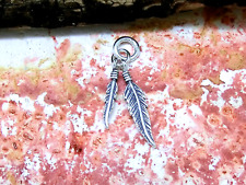 2 kleine Federn 925 Sterling