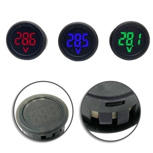 100v kfz voltmeter mit 3d - kfz,