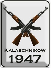Blechschild 40x30 cm Gewehr