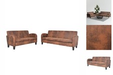 Sofa-Set 2-tlg. Kunstleder In