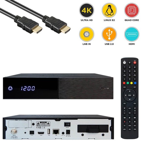 Pulse uhd 1xdvb - uhd, 1xdvb-s2x