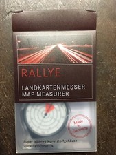 Landkartenmesser von Rallye Kunststoffgehäuse-wie neu-in OVP-Made in Germany