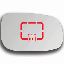 Spiegelglas Rechts Beheizbar