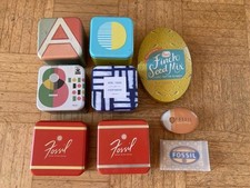 7 Fossil Uhren Boxen, Dosen