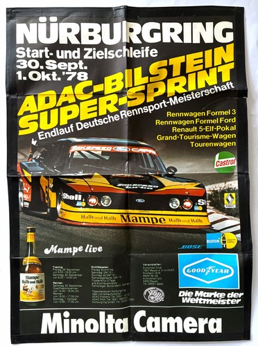 Plakat drm nürburgring - plakat,