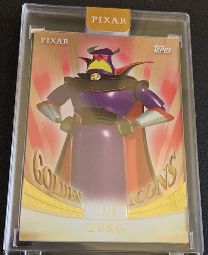 2025 topps pixar - gold, zurg