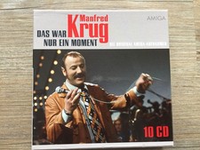 CD-Box Manfred Krug "Das war nur ein Moment" Die Original Amiga-Aufnahmen DDR