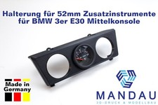 BMW E30 Halterung für Zusatzinstrumente 52mm - 3-Fach Zusatzanzeige 3er M3 VDO
