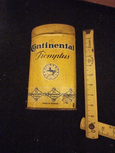 Vintage blechdose continental - vintage,