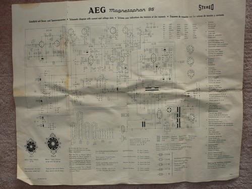 Aeg telefunken magnetophon - aeg, &